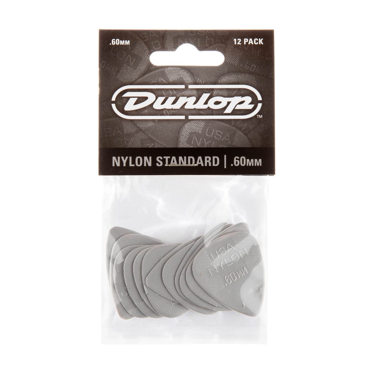 Dunlop Stränginstrument Dunlop Nylon Standard Pick 0.6 Players Pack 12-pack tgt11