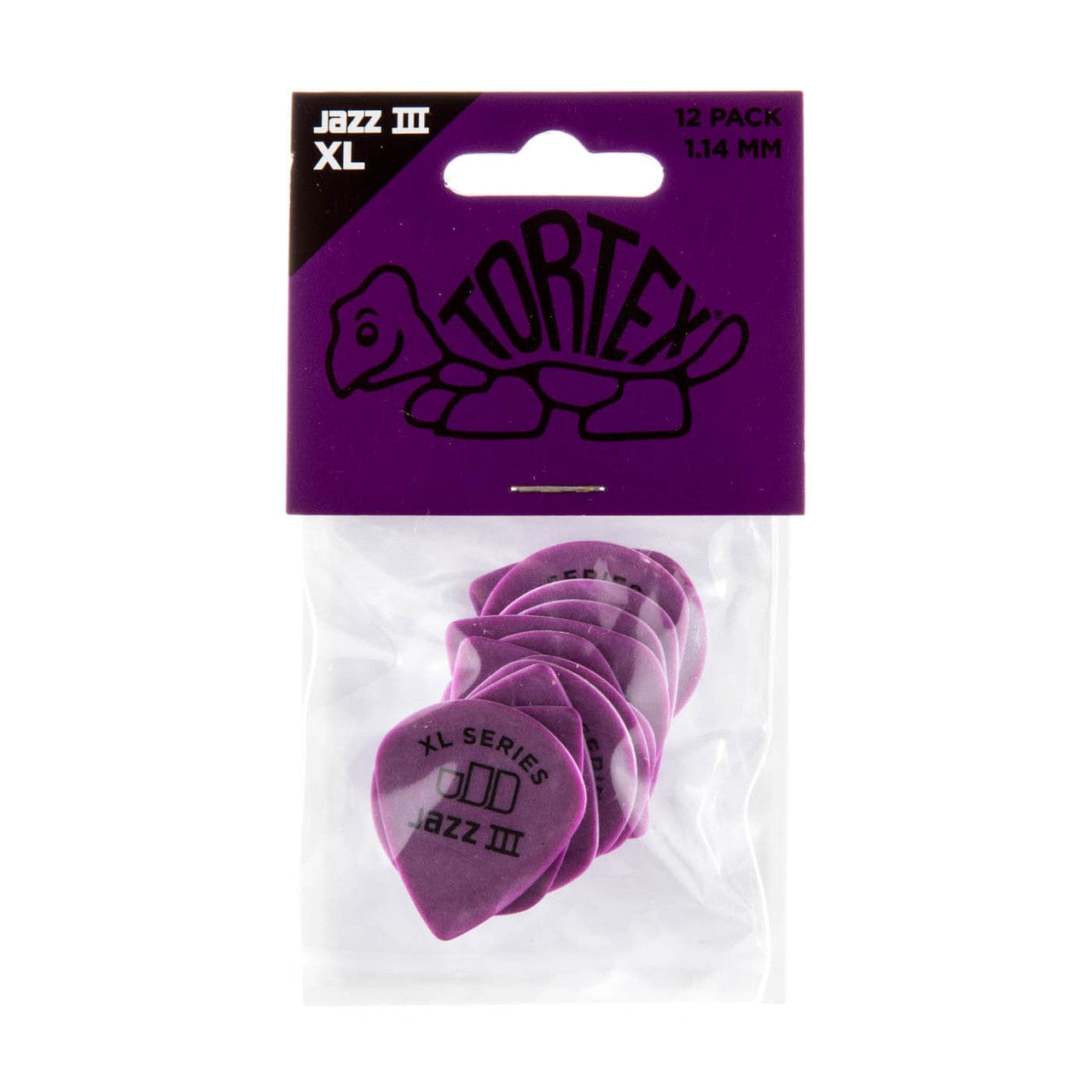 Dunlop Stränginstrument Dunlop Tortex Jazz III XL 1.14 Players Pack 12-pack tgt11