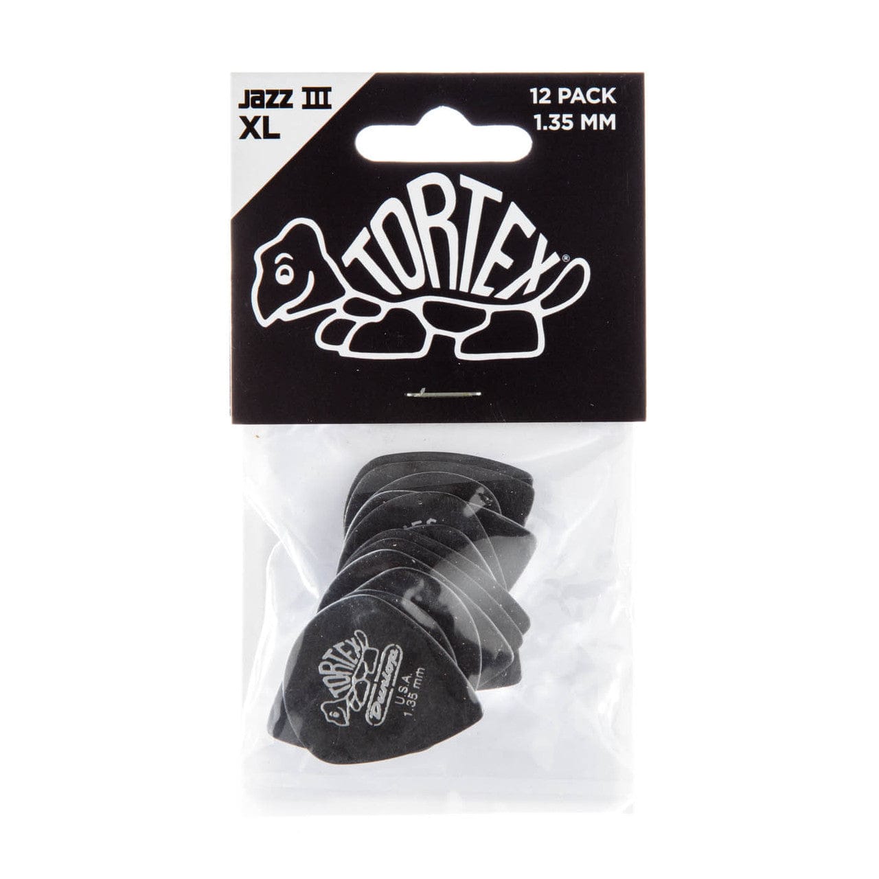 Dunlop Stränginstrument Dunlop Tortex Jazz III XL 1.35 Players Pack 12-pack tgt11