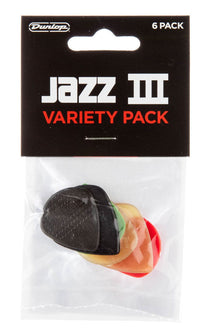 Dunlop Stränginstrument Plektrum DUNLOP PVP-103 Jazz Picks Variety Pack 6 ps tgt11