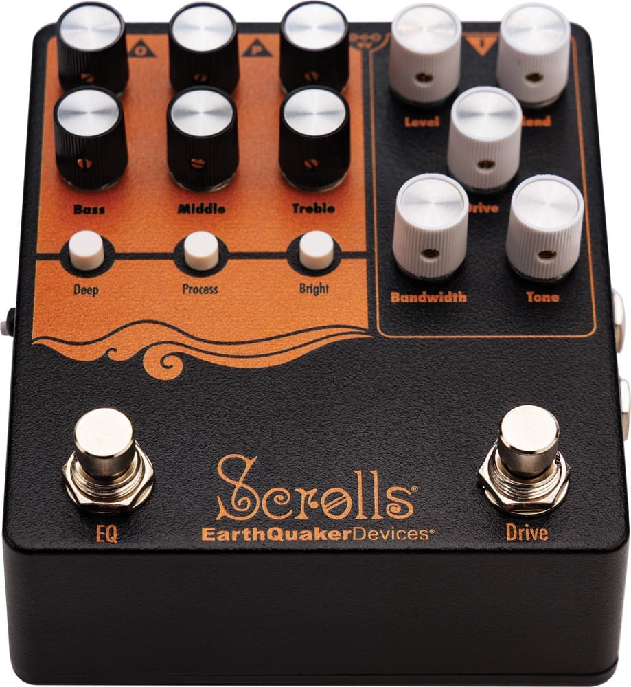 earthquaker devices bass pedals EarthQuaker Devices Scrolls Bass Odyssey – These Go To 11