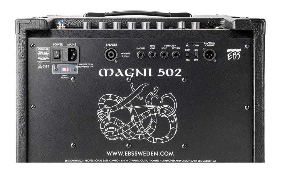 EBS Förstärkare EBS Magni 502 Bass Combo tgt11