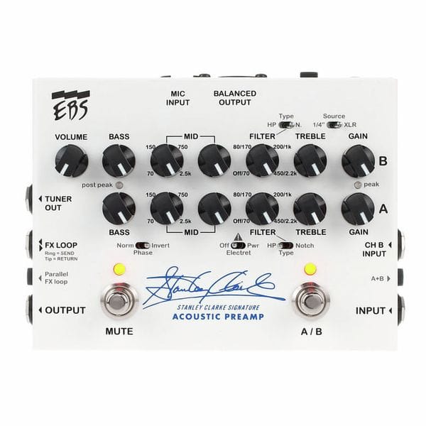 EBS Pedaler EBS Stanley Clark Signature Preamp tgt11