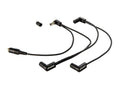 EBS Tillbehör EBS DC-4-90F, Angled Flat DC split cable 1-4 tgt11