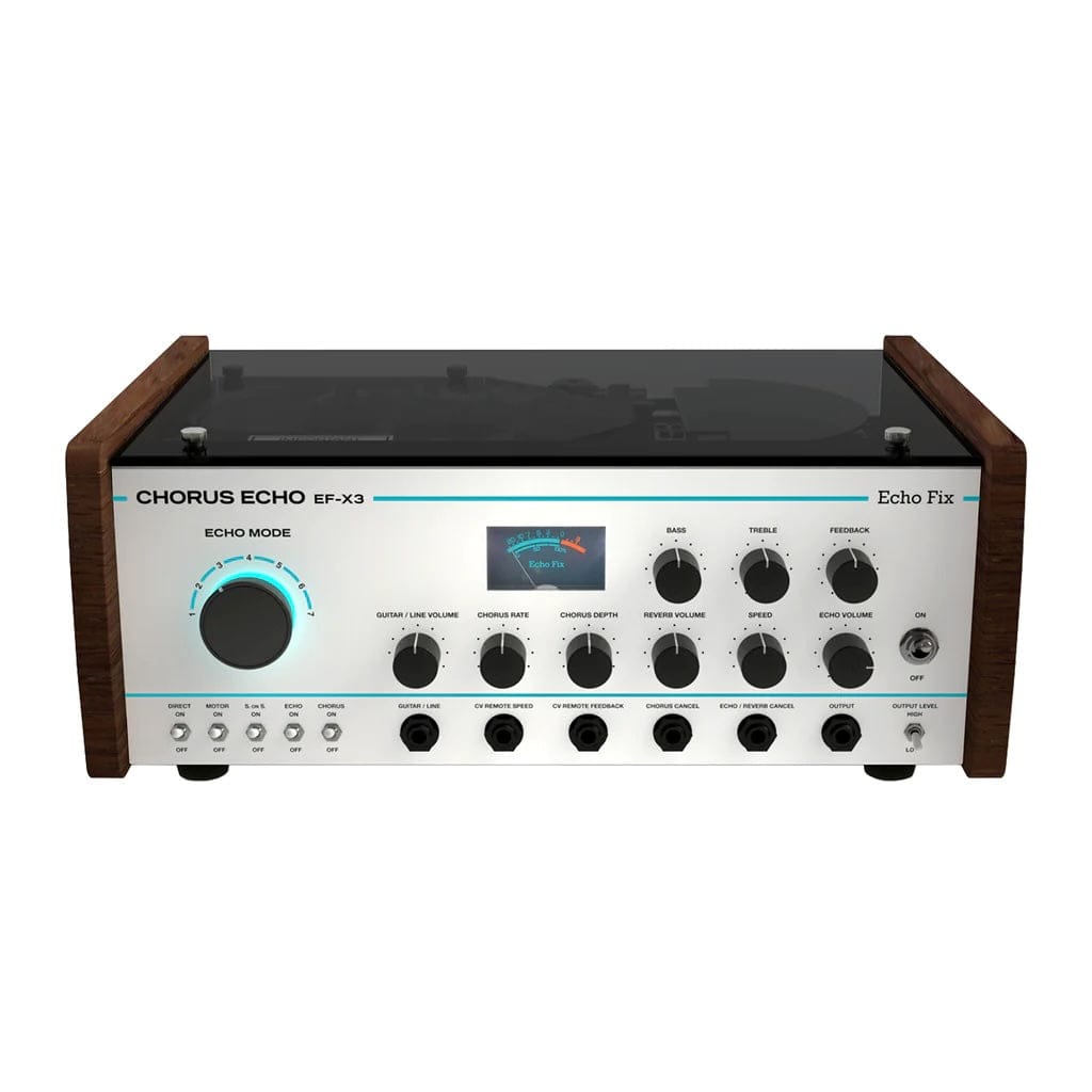 Echo Fix Delayer Echo Fix EF-X3 Tape Echo Desktop Retro Silver tgt11