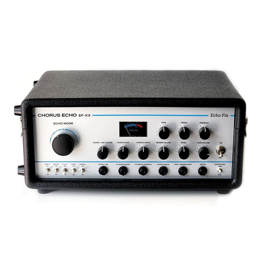Echo Fix Delayer Echo Fix EF-X3 Tape Echo Tolex Retro Silver tgt11