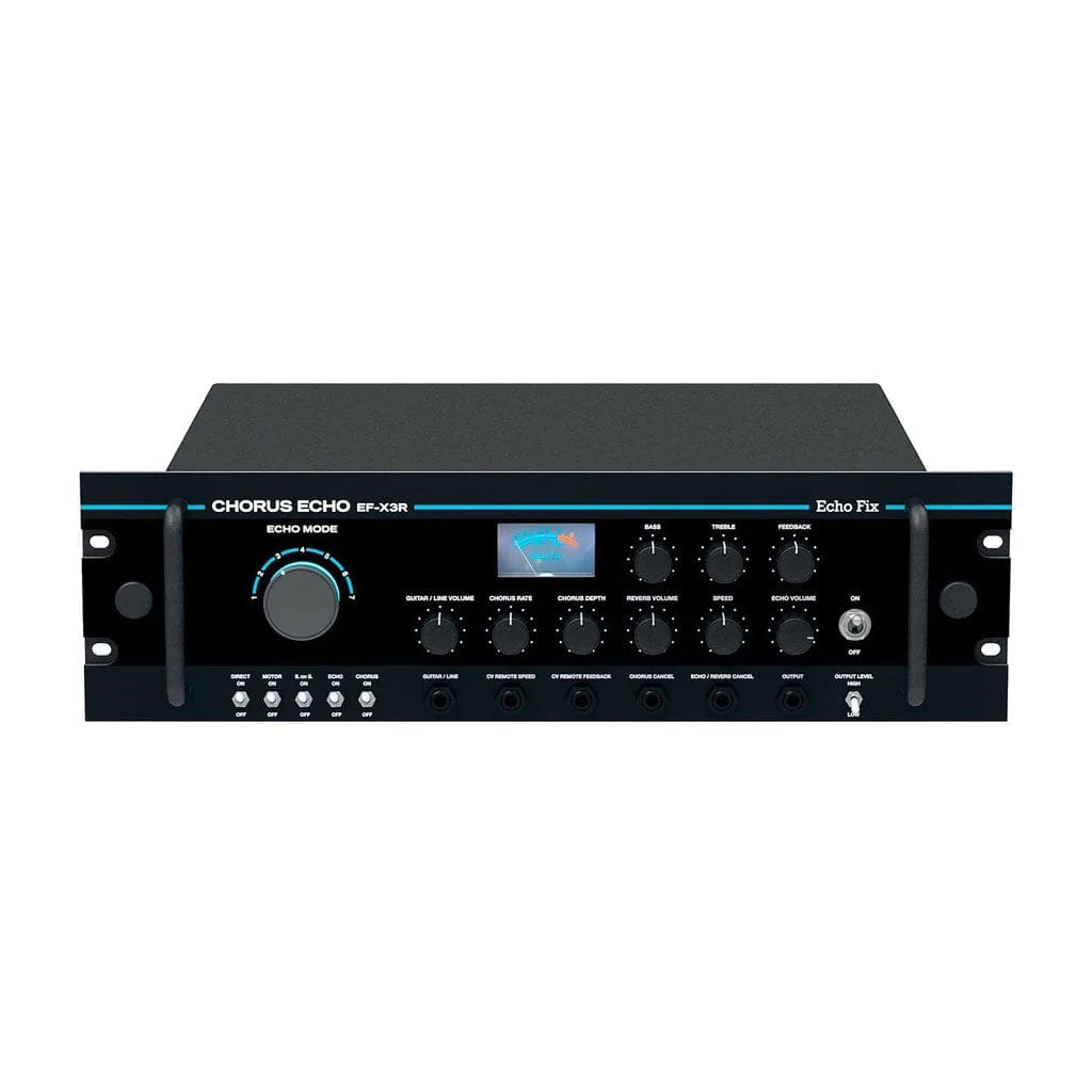 Echo Fix Delayer Echo Fix EF-X3R Tape Echo Rackmount Black tgt11