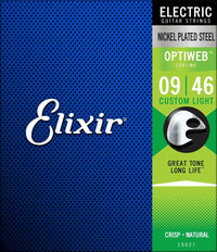 Elixir Electric Nickel Plated Steel Optiweb | 009-046