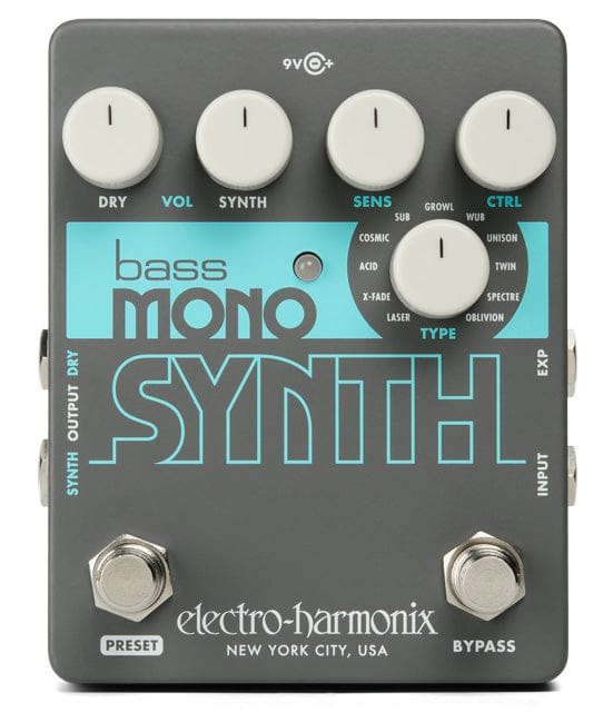 Electro Harmonix Pedaler Electro Harmonix Bass Mono Synth tgt11