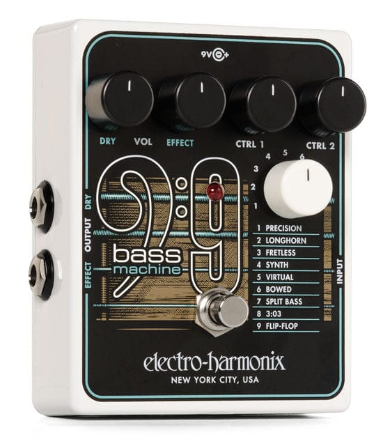 Electro Harmonix Pedaler Electro Harmonix BASS9 Bass Machine tgt11