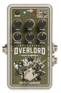Electro Harmonix Pedaler Electro Harmonix Nano Operation Overlord tgt11