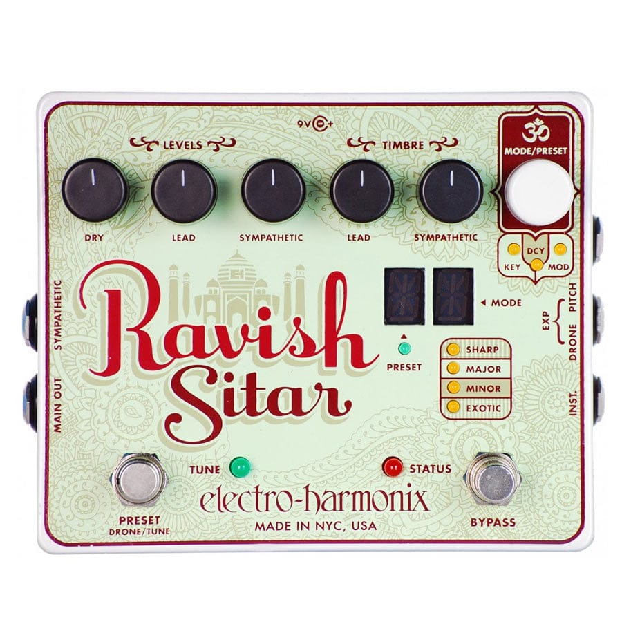 Electro Harmonix Pedaler Electro Harmonix Ravish Sitar tgt11