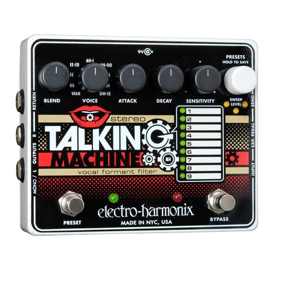 Electro Harmonix Pedaler Electro Harmonix Stereo Talking Machine tgt11