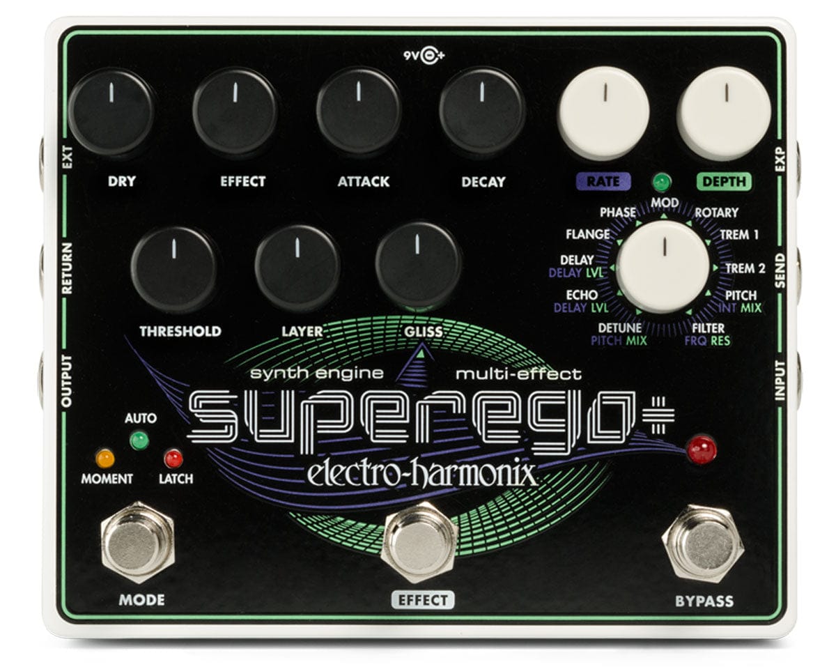 Electro Harmonix Pedaler Electro Harmonix Superego+ tgt11