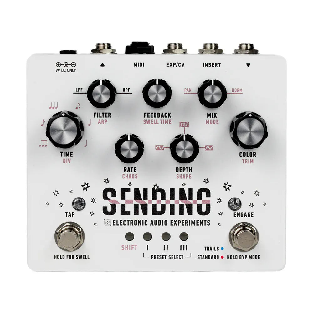 Electronic Audio Experiments Delayer Electronic Audio Experiments Sending V2 White tgt11