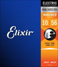 Elixir Electric 7-String Nickel Plated Steel NANOWEB | 010-056