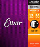 Elixir Stränginstrument Elixir Acoustic 80/20 Bronze NANOWEB | 012-056 tgt11