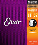 Elixir Stränginstrument Elixir Acoustic Phosphor Bronze NANOWEB | 011-052 tgt11