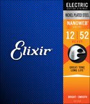 Elixir Stränginstrument Elixir Electric Nickel Plated Steel NANOWEB | 012-052 tgt11