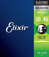Elixir Stränginstrument Elixir Electric Nickel Plated Steel Optiweb | 010-046 tgt11
