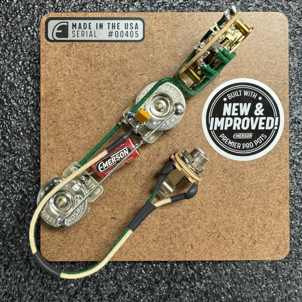 Emerson Custom Gitarrtillbehör Emerson Custom 3-Way Telecaster Prewired Kit Premier Pro tgt11