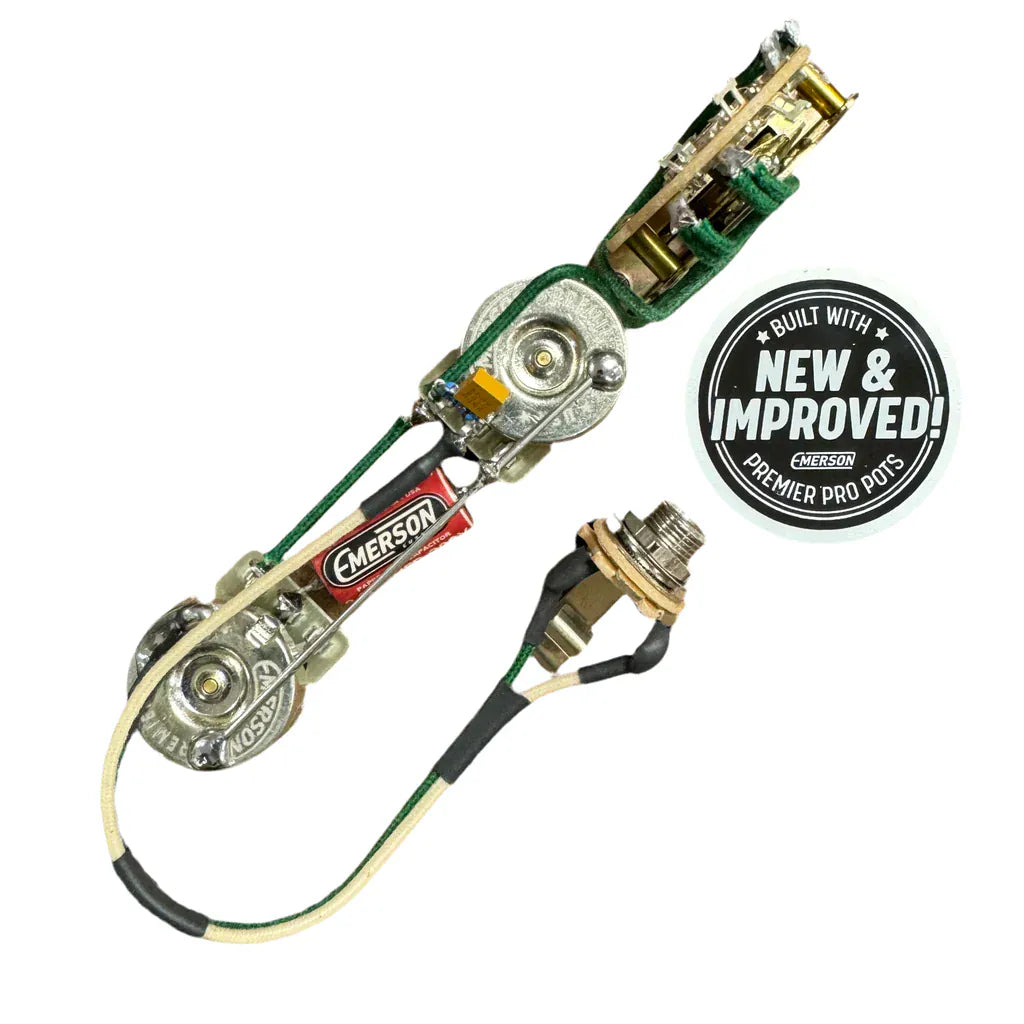 Emerson Custom Gitarrtillbehör Emerson Custom 3-Way Telecaster Prewired Kit Premier Pro tgt11