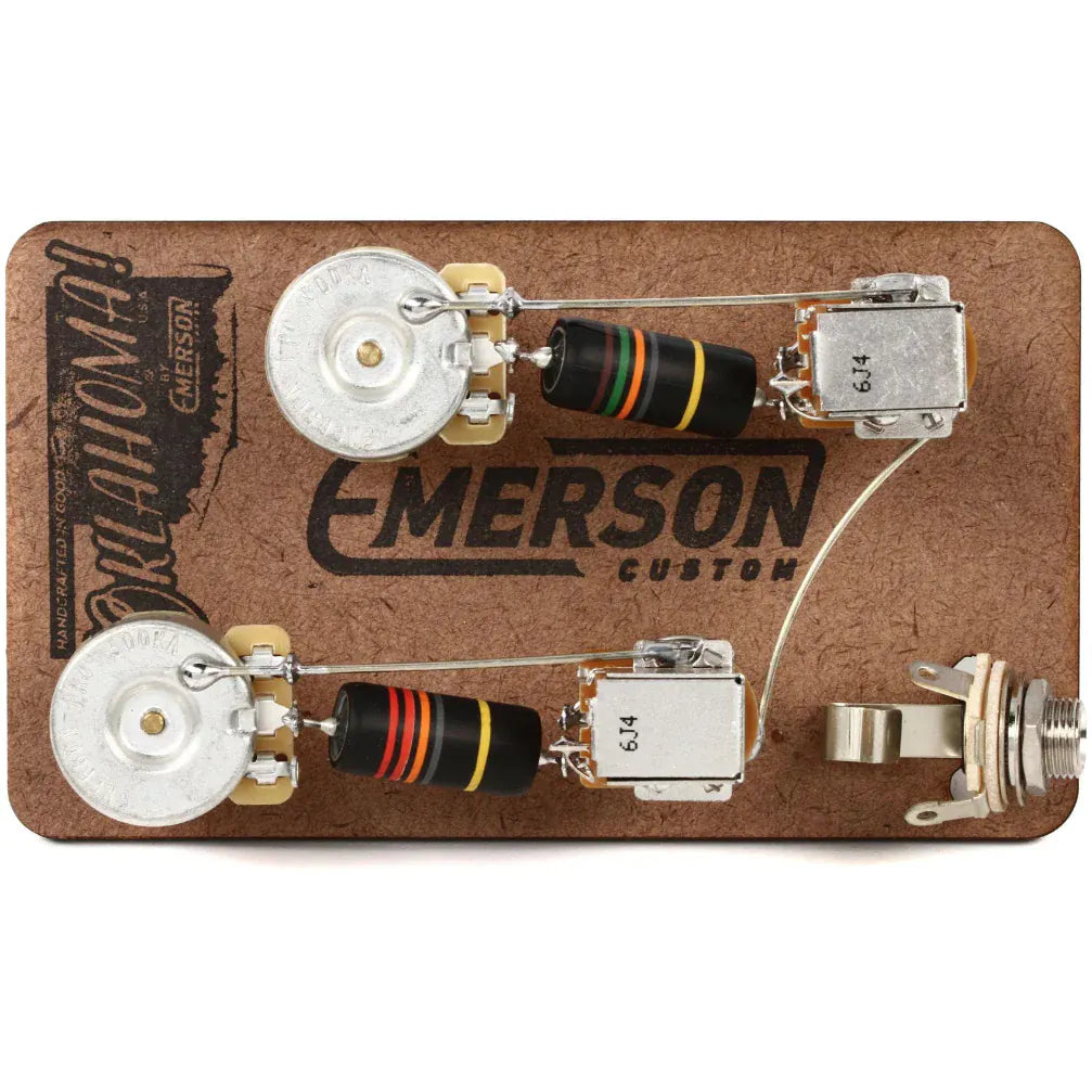 Emerson Custom Gitarrtillbehör Emerson Custom 550K Les Paul Prewired Kit w Push/Pull Tone Pots tgt11