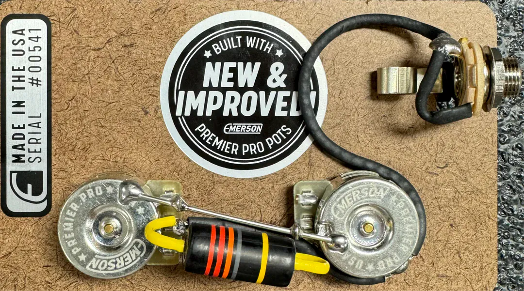 Emerson Custom Gitarrtillbehör Emerson Custom 550K Series Les Paul Junior Prewired Kit Premier Pro tgt11