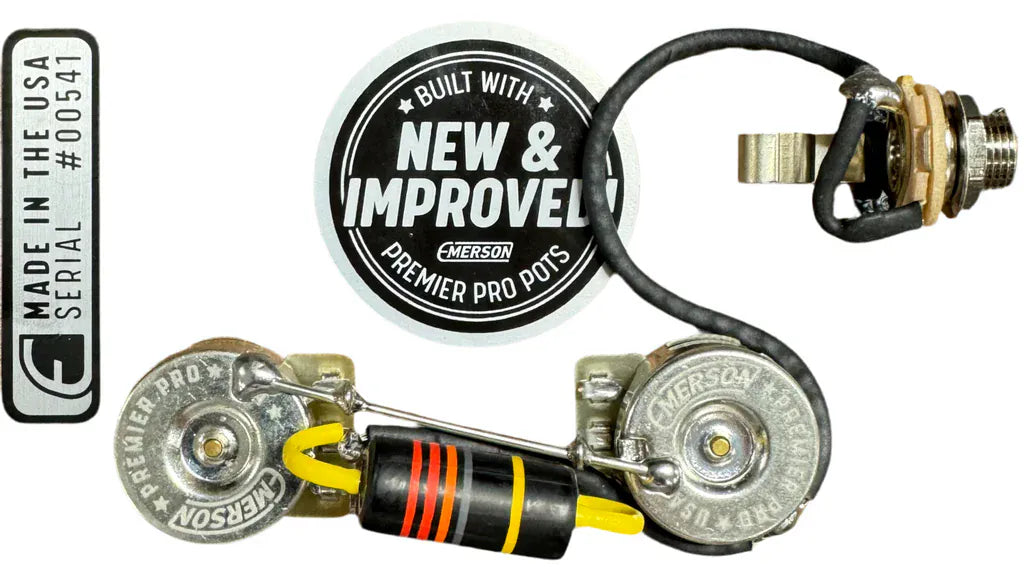 Emerson Custom Gitarrtillbehör Emerson Custom 550K Series Les Paul Junior Prewired Kit Premier Pro tgt11