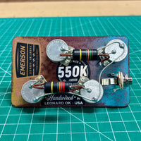Emerson Custom Gitarrtillbehör Emerson Custom 550K Series Les Paul Prewired Kit For Reissue Models tgt11