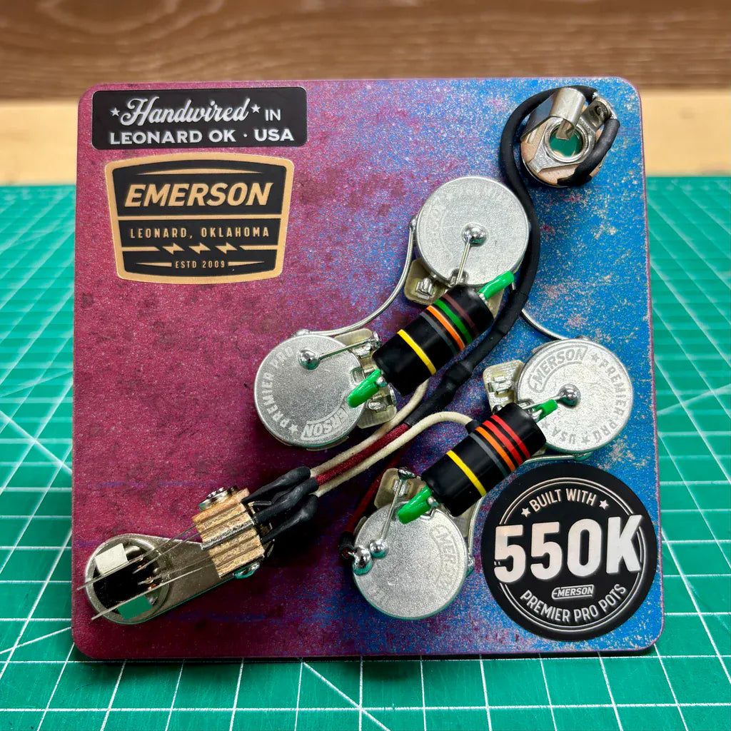 Emerson Custom Gitarrtillbehör Emerson Custom 550K Series SG Prewired Kit Premier Pro tgt11