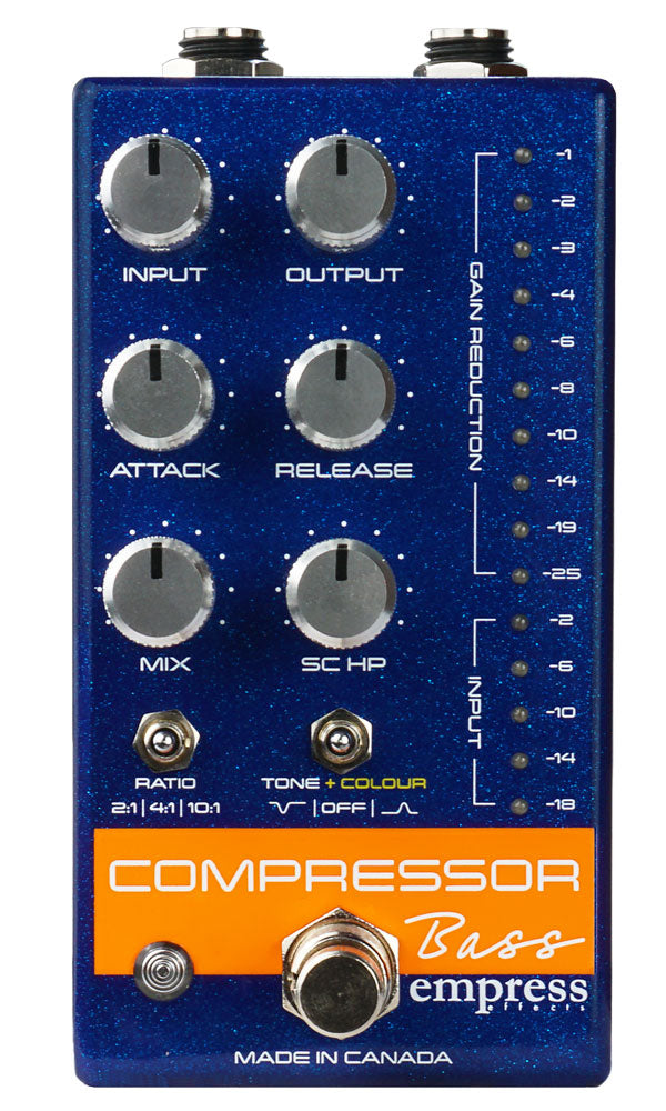 Empress Compressor Bass Blue