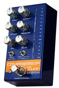 Empress Pedaler Empress Compressor Bass Blue tgt11