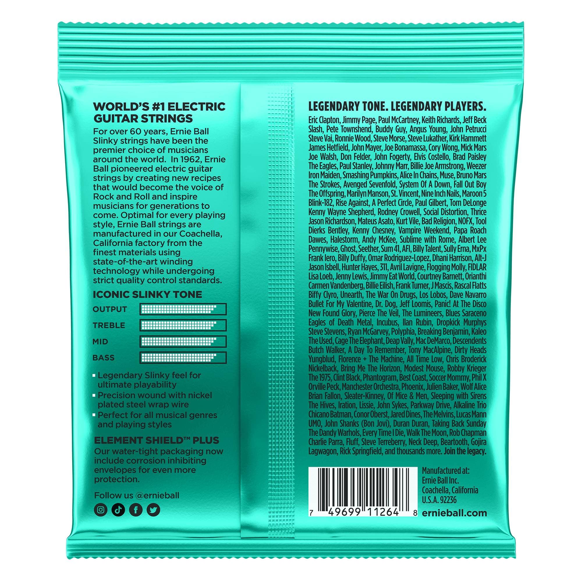 Ernie Ball Ernie Ball 2626 Not Even Slinky 12-56 tgt11