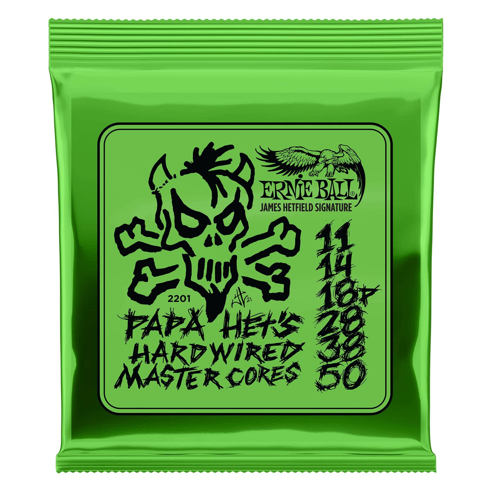 Ernie Ball Strängar Ernie Ball 2201 Papa Het Signature Set 11-50 tgt11