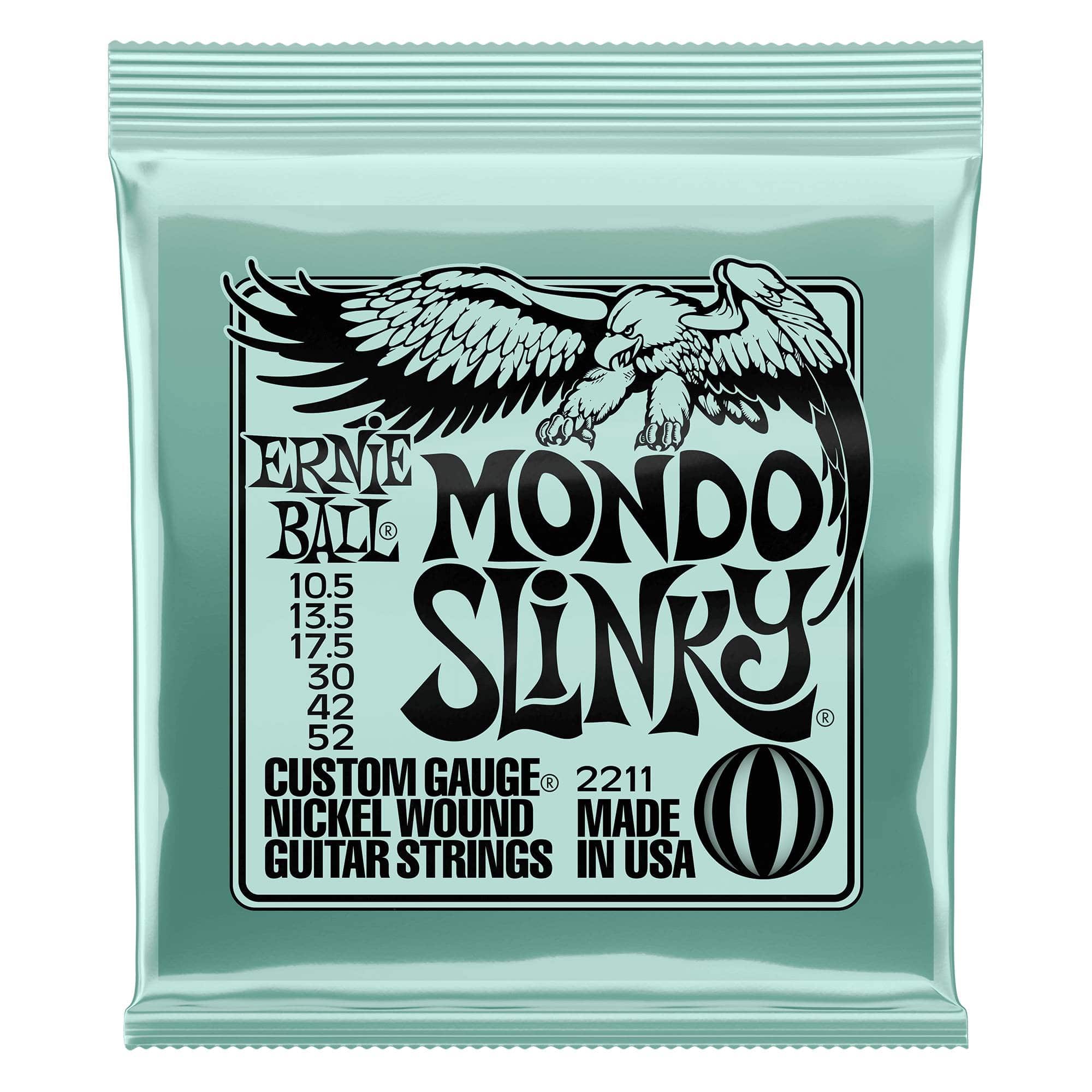 Ernie Ball Strängar Ernie Ball 2211 Mondo Slinky Nickel 10.5-52 tgt11
