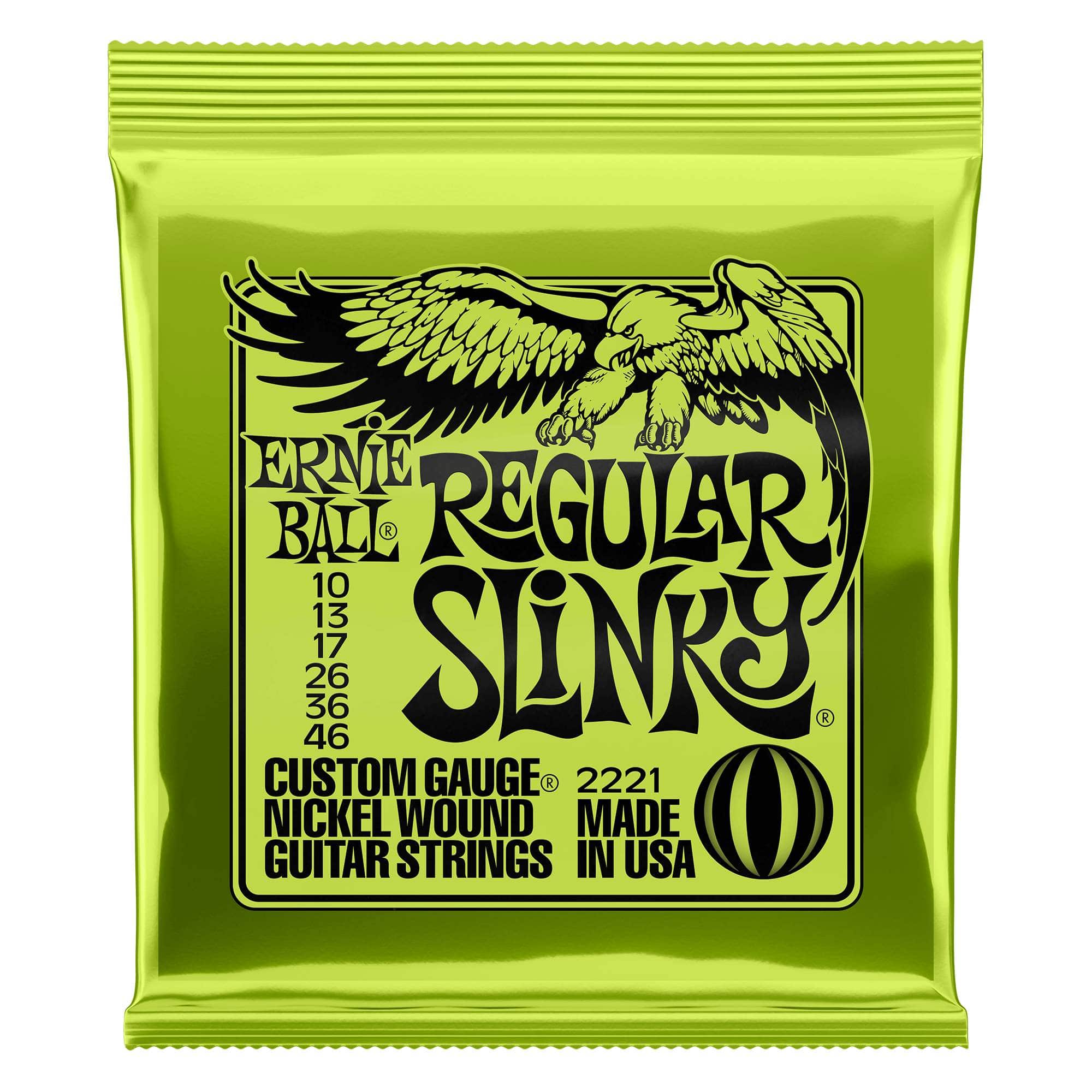 Ernie Ball Strängar Ernie Ball 2221 Regular Slinky Nickel 10-46 tgt11