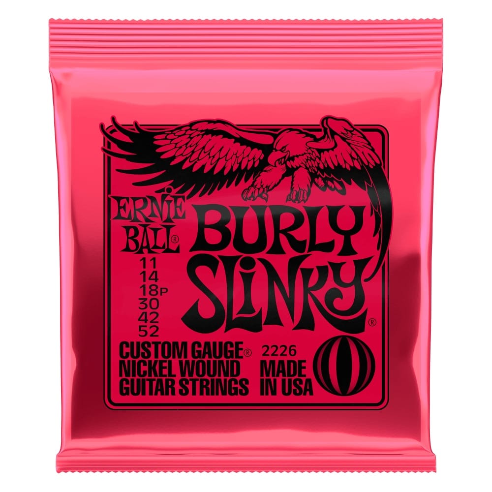 Ernie Ball Strängar Ernie Ball 2226 Burly Slinky Nickel 11-52 tgt11