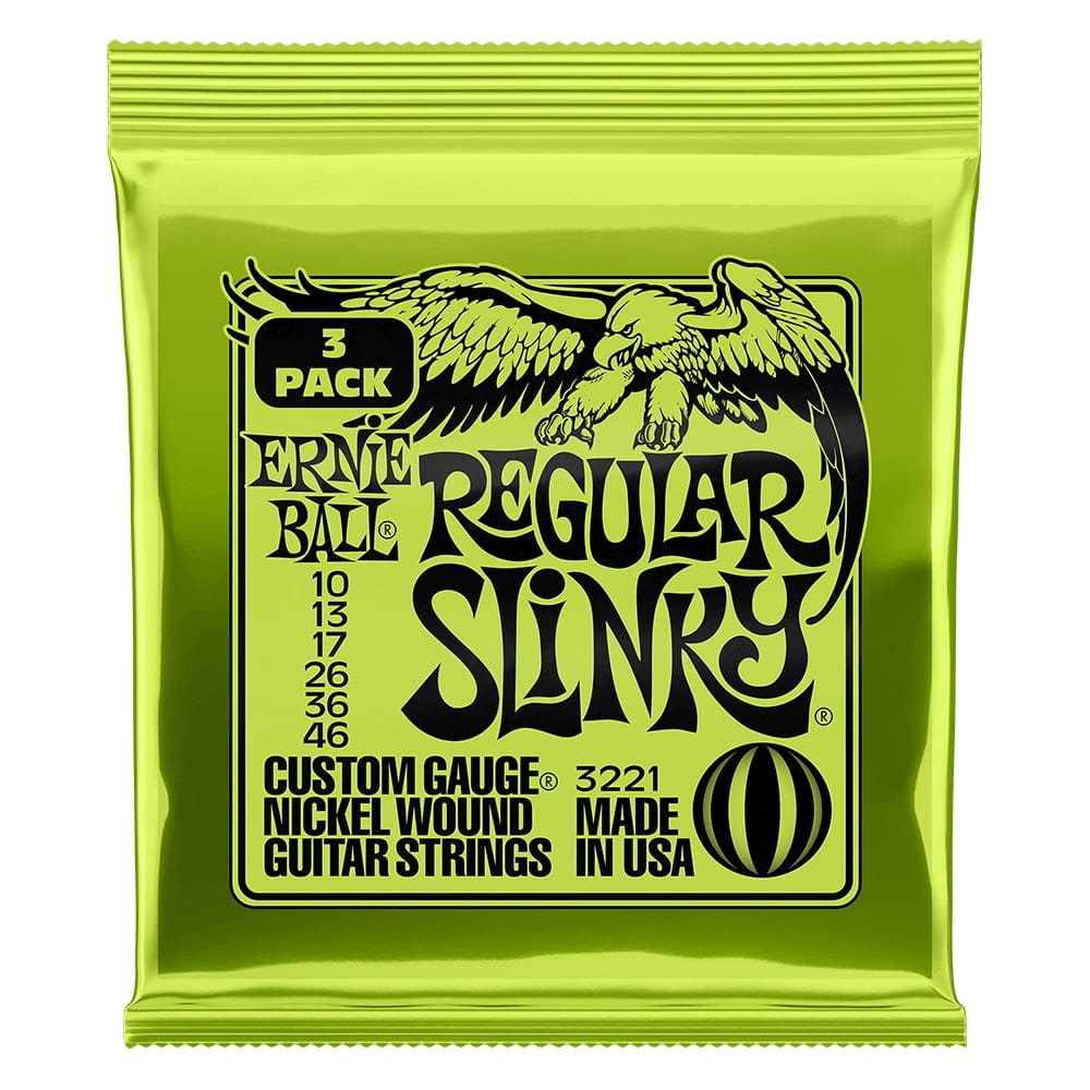 Ernie Ball Strängar Ernie Ball 3221 Regular Slinky Nickel 3-Pack tgt11