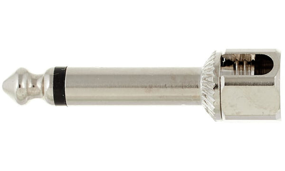 Evidence Audio SIS Classic Nickel Right-Angle Connector - Single Plug