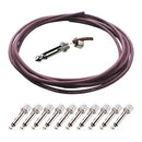 Evidence Tillbehör Evidence Audio SIS DIY Solderless Patch Kit Burgundy tgt11