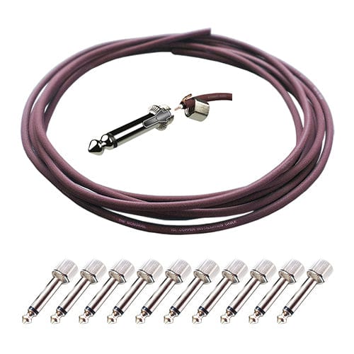 Evidence Tillbehör Evidence Audio SIS DIY Solderless Patch Kit Burgundy tgt11