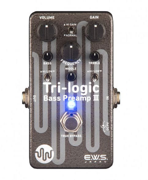 EWS (Xotic) Pedaler EWS Tri-logic Bass Preamp 3 tgt11