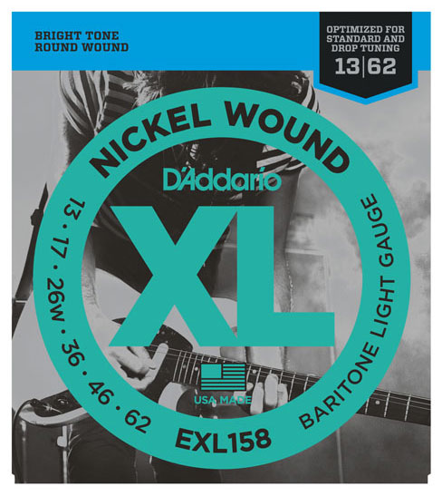 DADDARIO EXL158 Baritone Nickel Wound 013-062