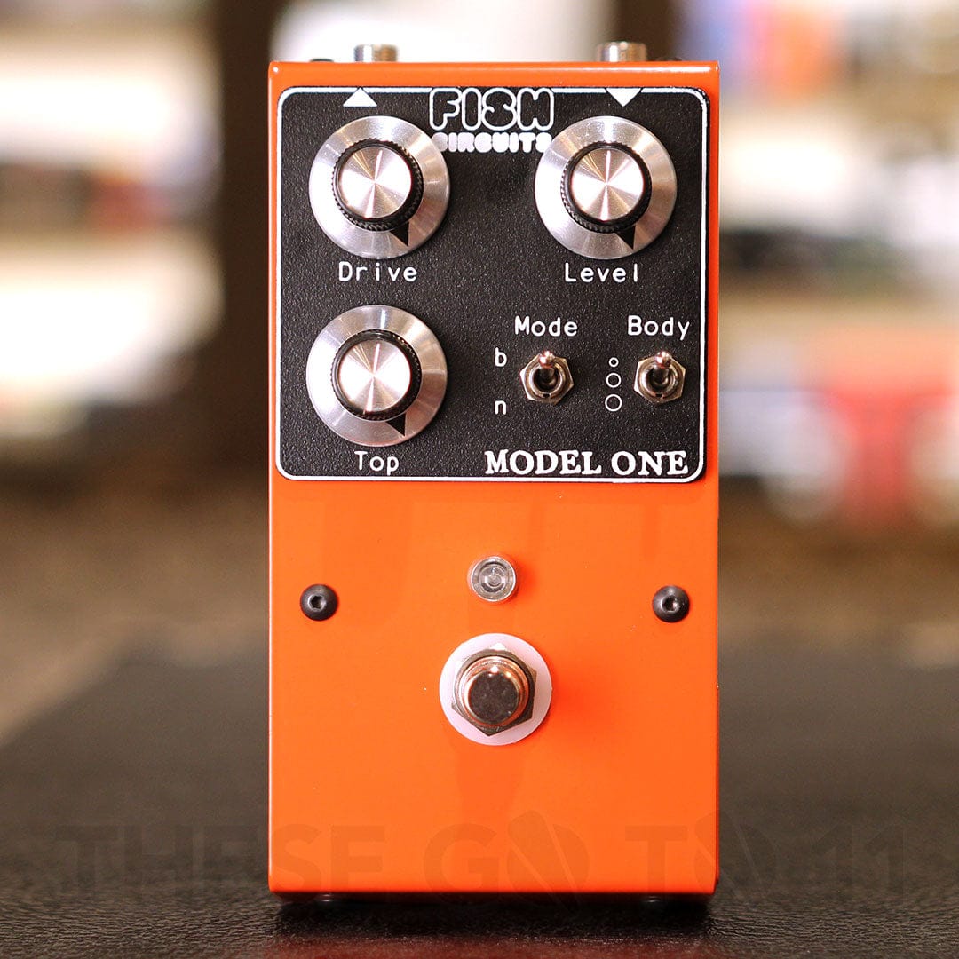 Fish Circuits Pedaler Fish Circuits Model One Overdrive tgt11