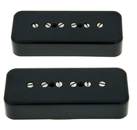 Fralin pickups Pickups Fralin P90 Hum-Cancelling Soapbar Set Black tgt11