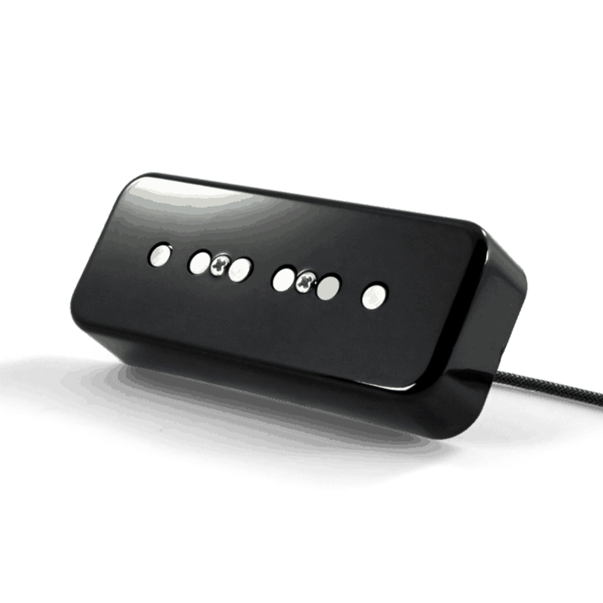 Fralin pickups Pickups Fralin P90 Hum-Cancellingwith Alnico Rods Set Black Soapbar tgt11