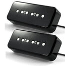 Fralin pickups Pickups Fralin P90 with Alnico Rods Hum-Cancelling Set Black tgt11