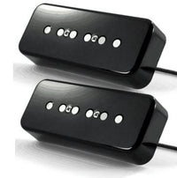 Fralin pickups Pickups Fralin P90 with Alnico Rods Hum-Cancelling Set Black tgt11
