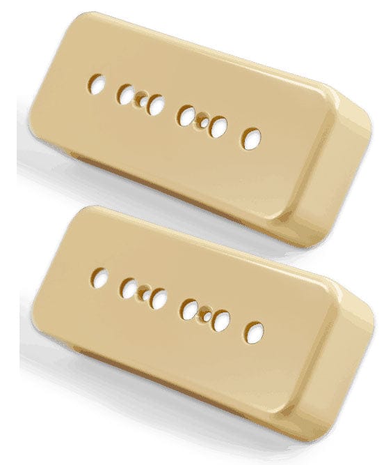 Fralin pickups Pickups Fralin P90 with Alnico Rods Hum-Cancelling Set Cream Soapbar tgt11